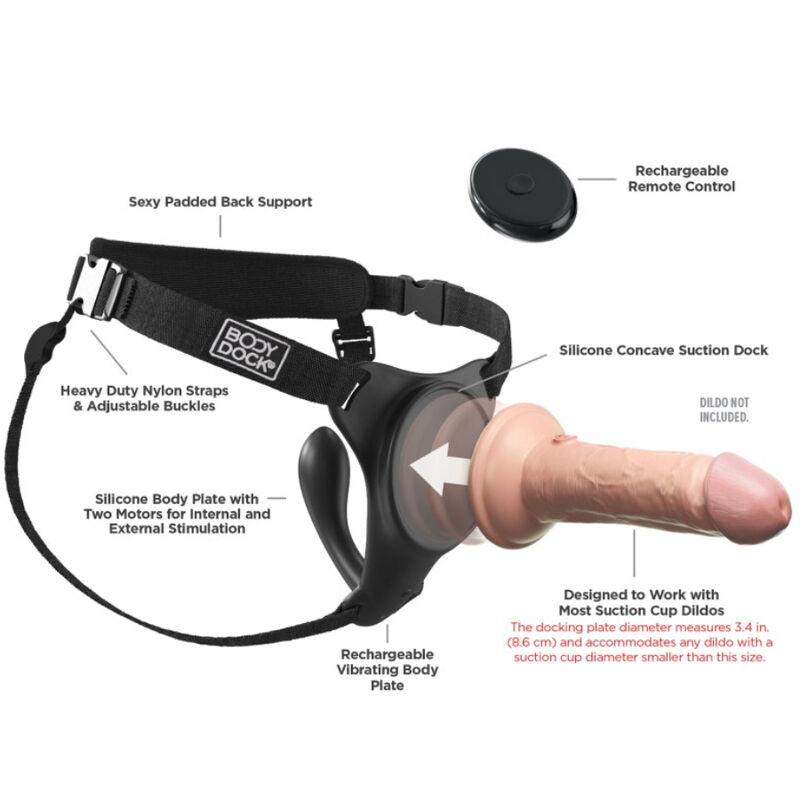 PIPEDREAMS - BODY DOCK G-SPOT PRO HARNESS - Optelum