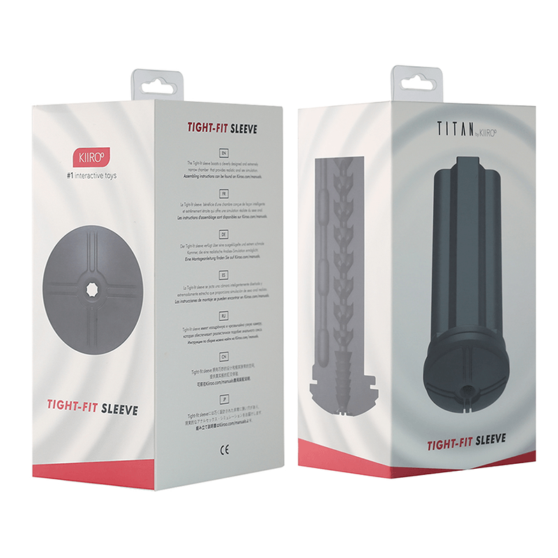 KIIROO - TITAN FUNDA MASTURBADOR ANAL AJUSTE MAXIMO - Optelum