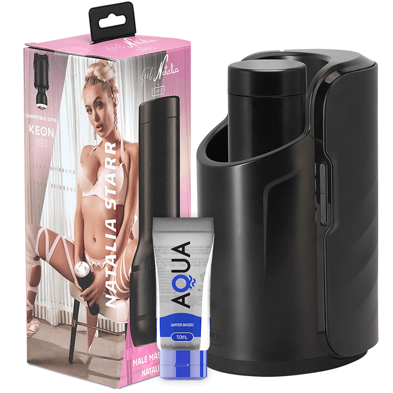 KIIROO - KEON + FEEL NATALIA STARR + LUBRICANTE AQUA QUALITY 50 ML - Optelum