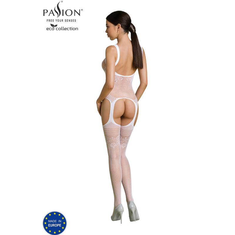PASSION - ECO COLLECTION BODYSTOCKING ECO BS008 NEGRO - Optelum