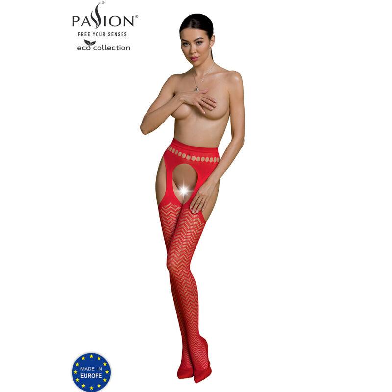 PASSION - ECO COLLECTION BODYSTOCKING ECO S002 NEGRO - Optelum