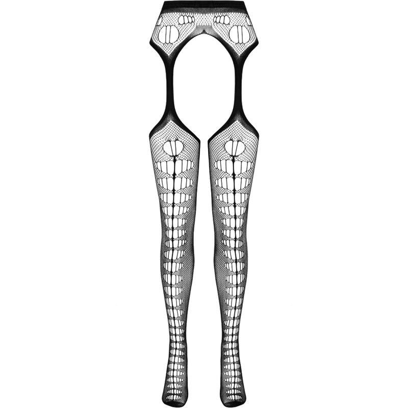 PASSION - ECO COLLECTION BODYSTOCKING ECO S008 NEGRO - Optelum
