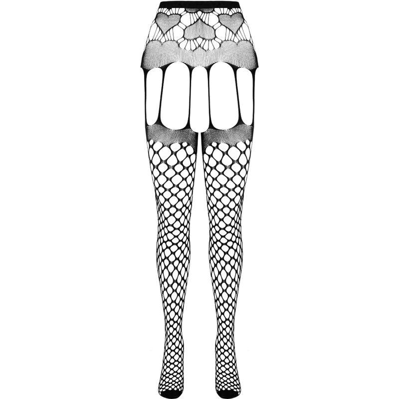 PASSION - ECO COLLECTION BODYSTOCKING ECO S009 NEGRO - Optelum
