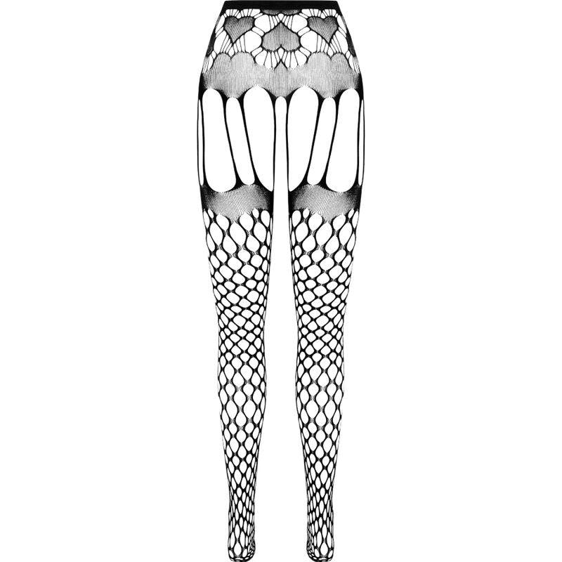 PASSION - ECO COLLECTION BODYSTOCKING ECO S009 NEGRO - Optelum