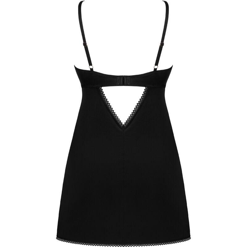 OBSESSIVE - ROSENTY CHEMISE & TANGA XS/S - Optelum