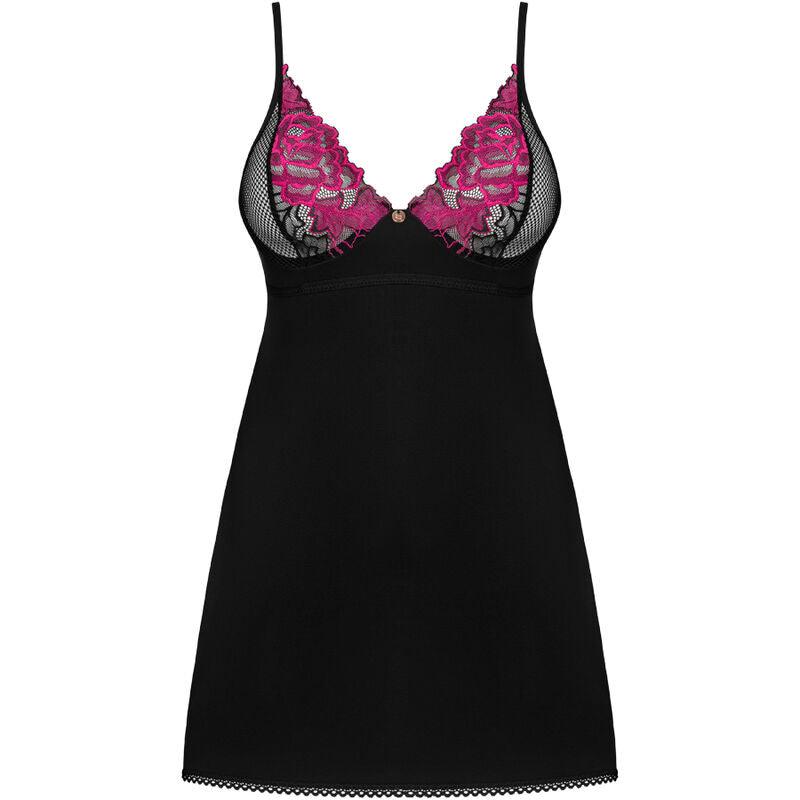 OBSESSIVE - ROSENTY CHEMISE & TANGA XS/S - Optelum