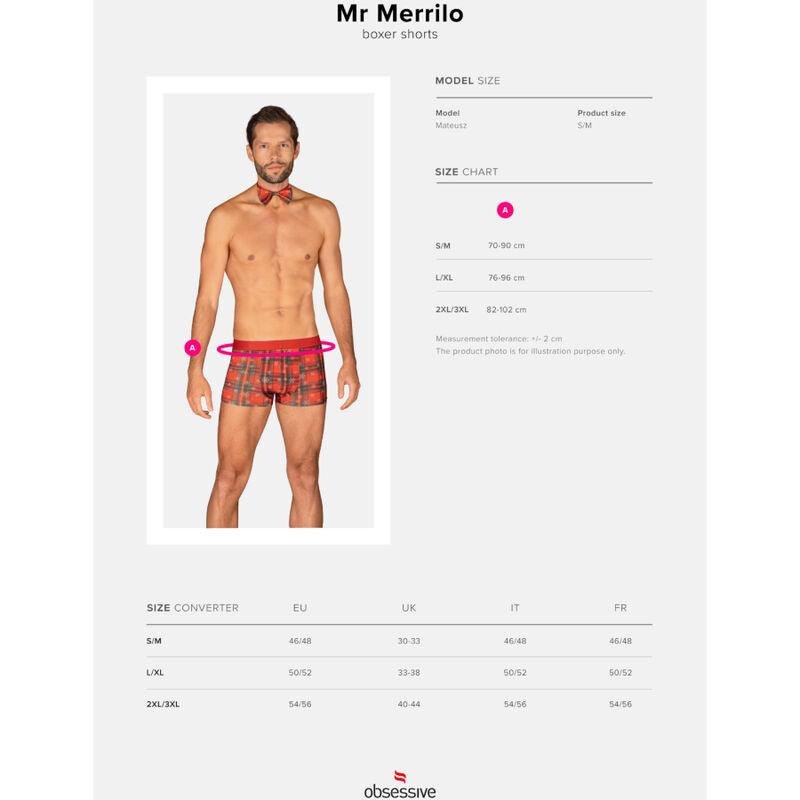 OBSESSIVE - MS MERRILO BOXER & PAJARITA XXL/XXXL - Optelum