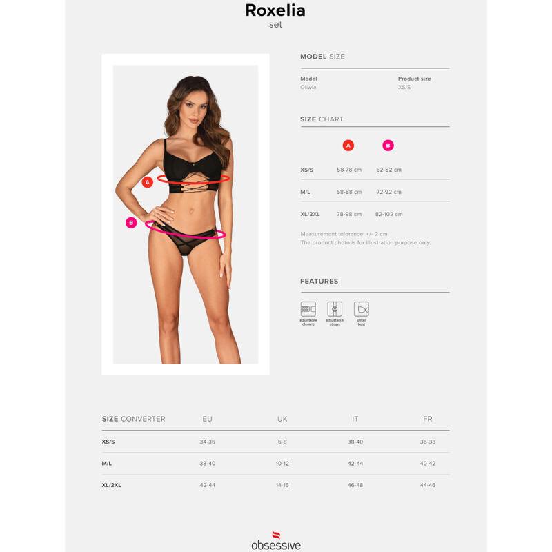 OBSESSIVE - ROXELIA SET DOS PIEZAS XL/XXL - Optelum