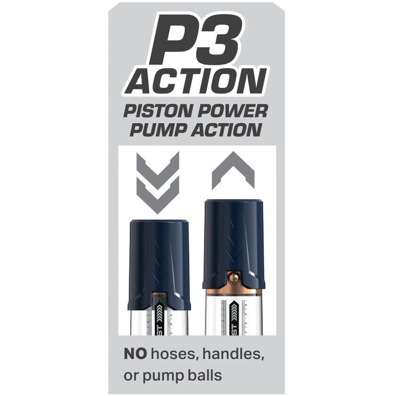 PUMP WORX - BOMBA DE ERECCION MAX BOOST AZUL - Optelum