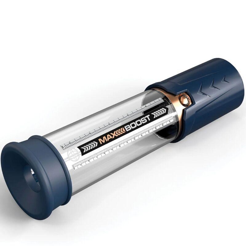 PUMP WORX - BOMBA DE ERECCION MAX BOOST AZUL - Optelum