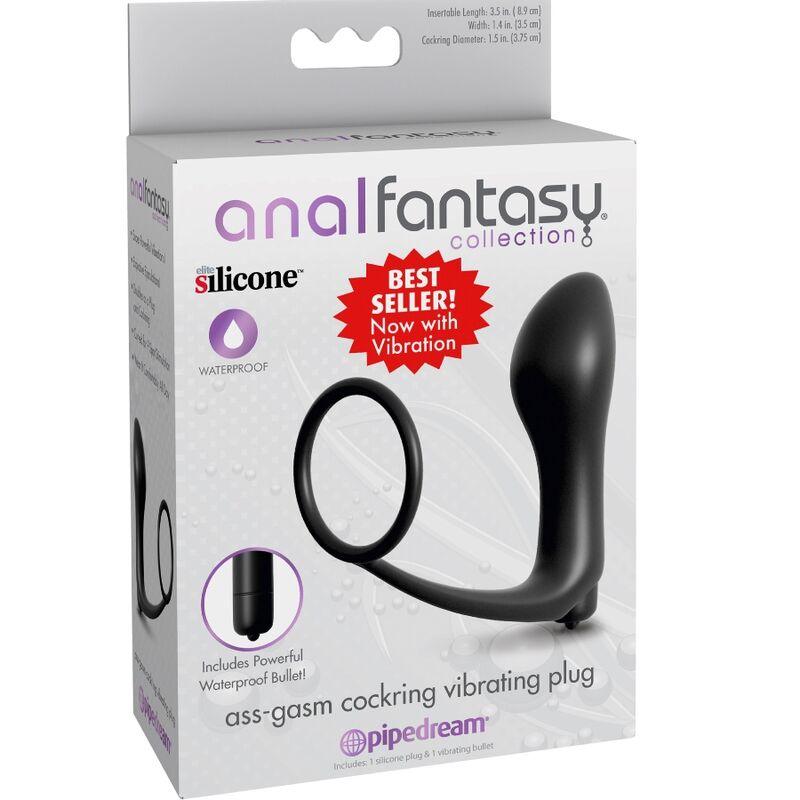 ANAL FANTASY ELITE COLLECTION - PLUG VIBRADOR ASS-GASM COCKRING - Optelum