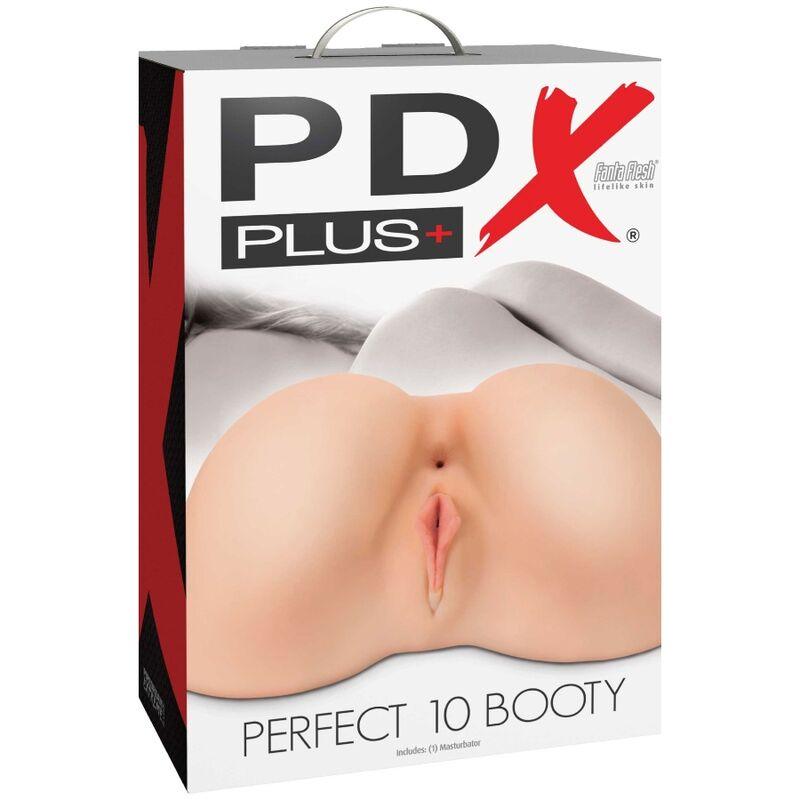 PDX PLUS - MASTURBADOR PERFECT 10 BOOTY DOBLE ENTRADA - Optelum