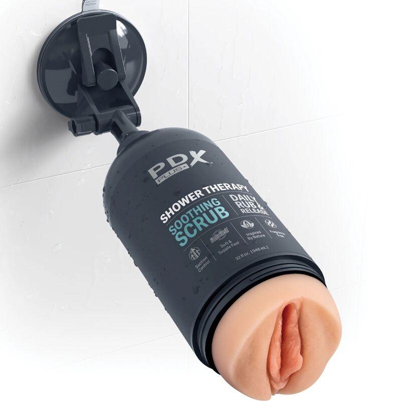 PDX PLUS - MASTURBADOR STROKER DISEÑO DISCRETO DE BOTE CHAMPU SOOTHING SCRUB - Optelum