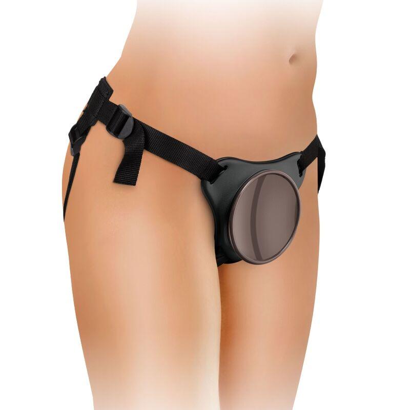 KING COCK - ELITE ARNES AJUSTABLE CONFORTABLE CON DILDO 17.8 CM - Optelum