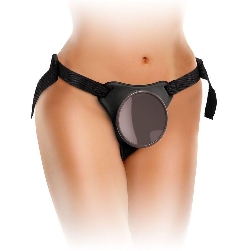 KING COCK - ELITE ARNES AJUSTABLE CONFORTABLE CON DILDO 17.8 CM - Optelum