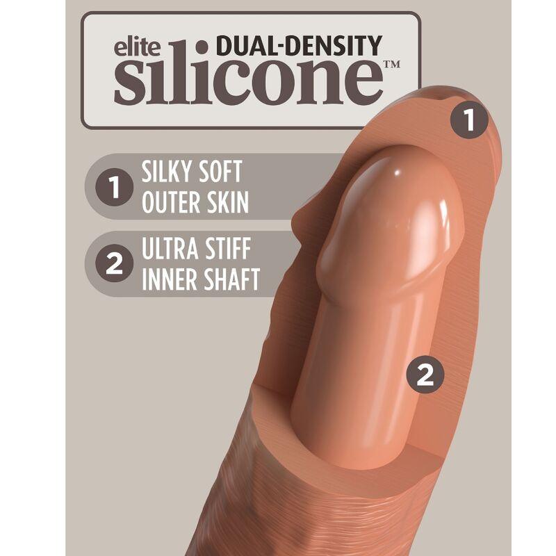 KING COCK - ELITE ARNES AJUSTABLE CONFORTABLE CON DILDO 17.8 CM - Optelum