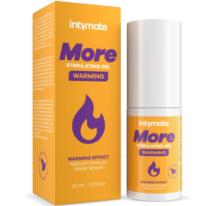 INTIMATELINE INTYMATE - MORE GEL MASAJE EFECTO CALOR BASE AGUA PARA ELLA 30 ML - Optelum