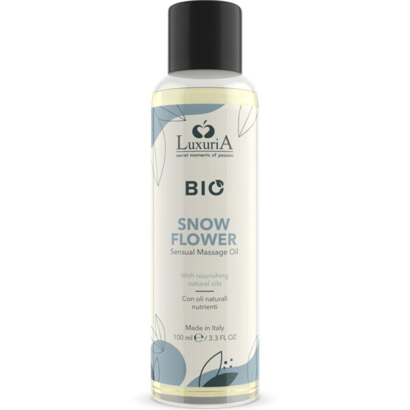 INTIMATELINE LUXURIA - BIO ACEITE MASAJE SNOW FLOWER 100 ML - Optelum