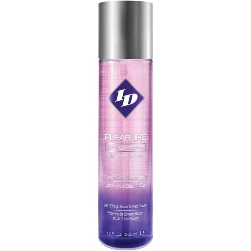 ID PLEASURE - LUBRICANTE BASE AGUA TINGING SENSATION 500 ML - Optelum