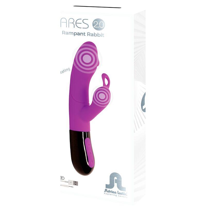 ADRIEN LASTIC - ARES 2.0 VIBRADOR RABBIT VIOLETA - Optelum
