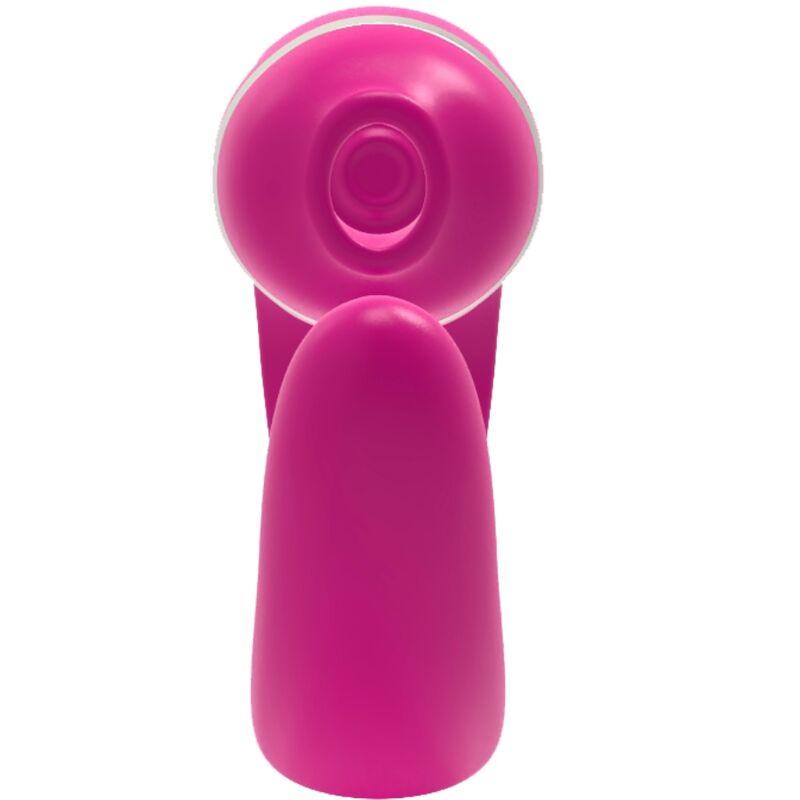 ADRIEN LASTIC - MY·G SUCCIONADOR CLITORIS Y ESTIMULADOR G-SPOT ROSA - Optelum