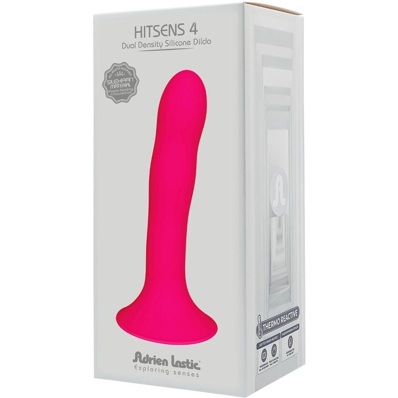 ADRIEN LASTIC - HITSENS 4 DILDO SILICONA FUCSIA - Optelum