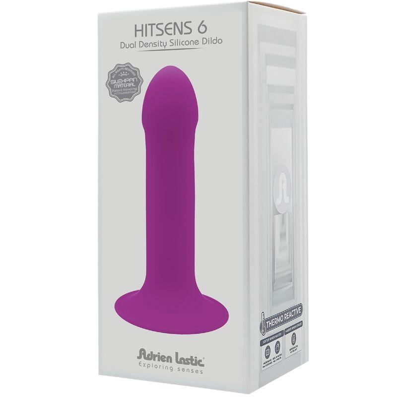 ADRIEN LASTIC - HITSENS 6 DILDO SILICONA VIOLETA - Optelum