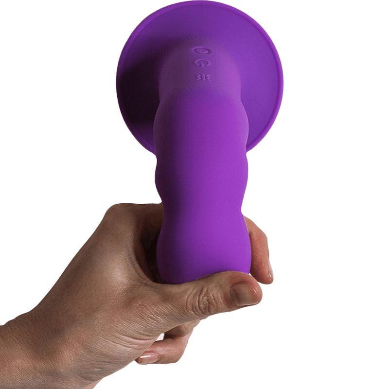 ADRIEN LASTIC - HITSENS VIBE 3 DILDO SILICONA VIOLETA - Optelum