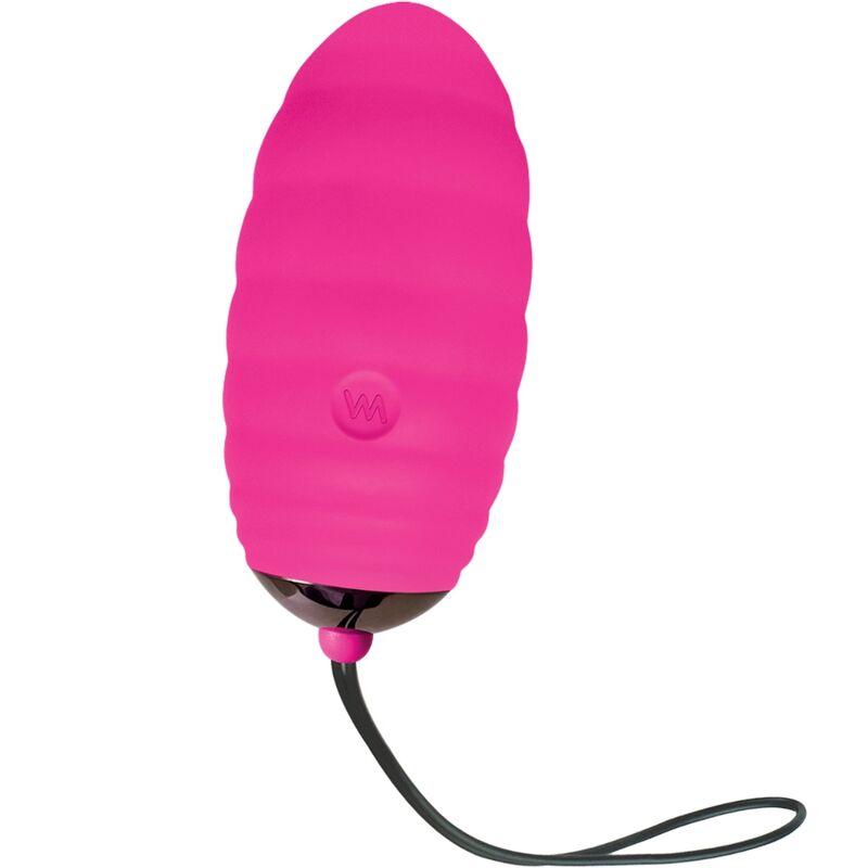 ADRIEN LASTIC - OCEAN BREEZE 2.0 HUEVO VIBRADOR RECARGABLE CONTROL REMOTO ROSA - Optelum