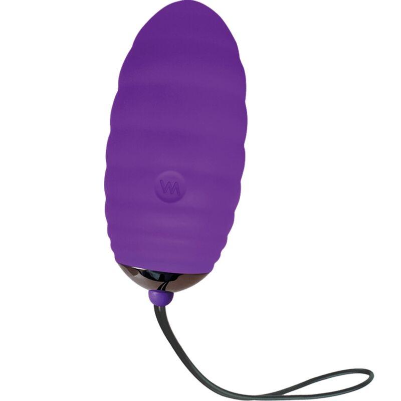 ADRIEN LASTIC - OCEAN BREEZE 2.0 HUEVO VIBRADOR RECARGABLE CONTROL REMOTO VIOLETA - Optelum