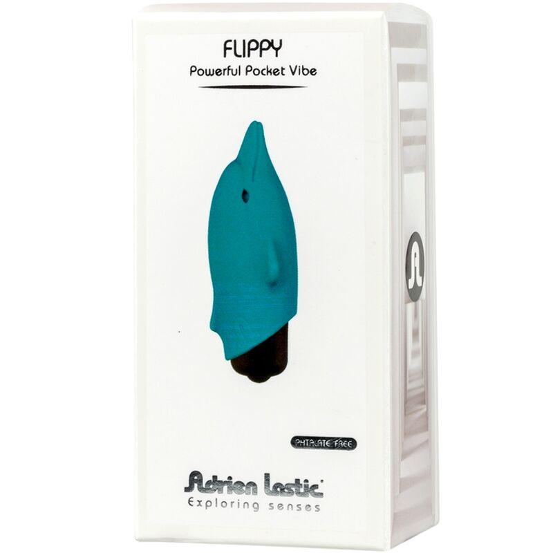ADRIEN LASTIC - FLIPPY VIBRADOR DE BOLSILLO DELFIN - Optelum