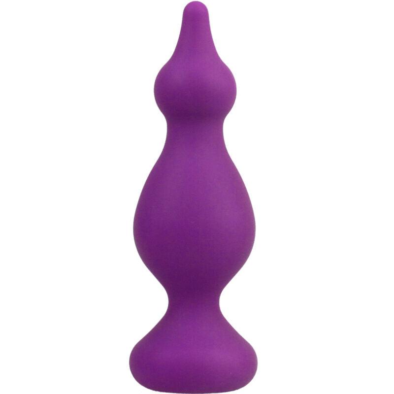 ADRIEN LASTIC - AMUSE PLUG ANAL SILICONA VIOLETA TALLA M - Optelum