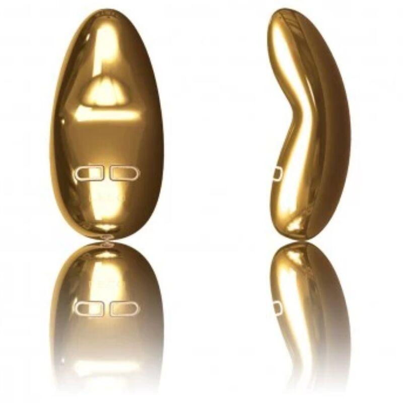LELO - YVA MASTURBADOR CON VIBRACIÓN DE ORO - Optelum
