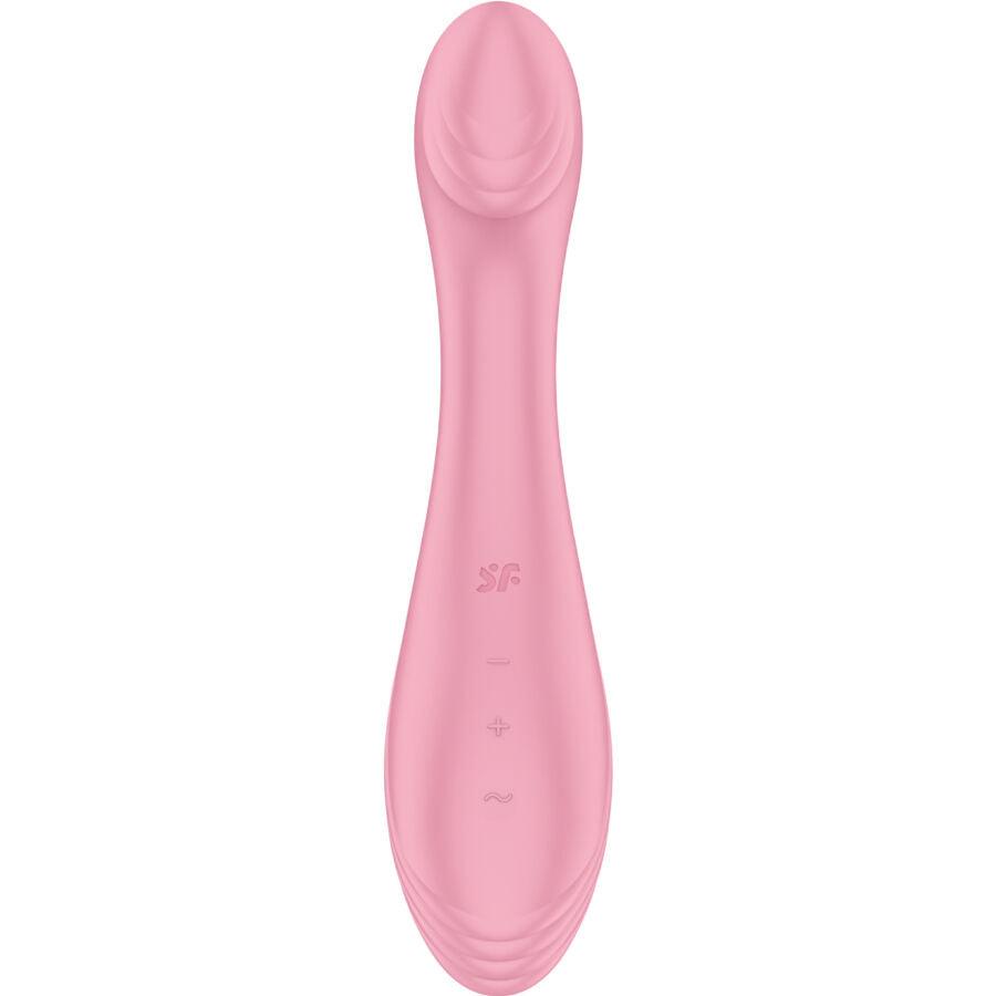 SATISFYER - G-FORCE ESTIMULADOR VIBRADOR PUNTO G ROSA - Optelum