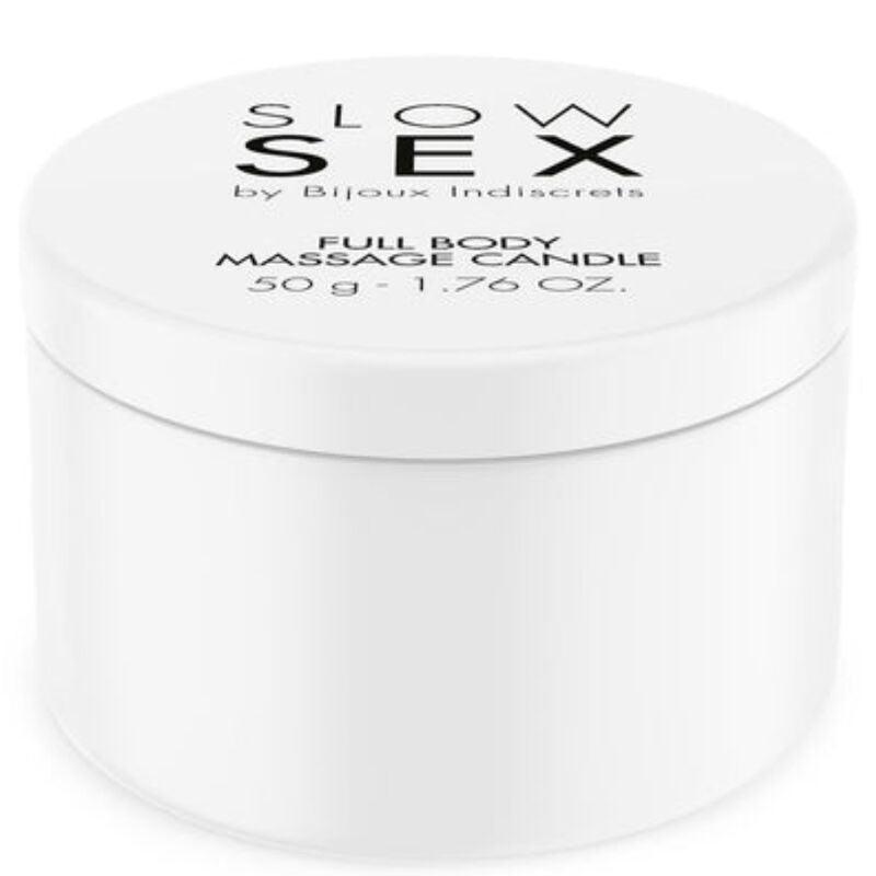 BIJOUX - SLOW SEX VELA DE MASAJE CORPORAL 50 G - Optelum