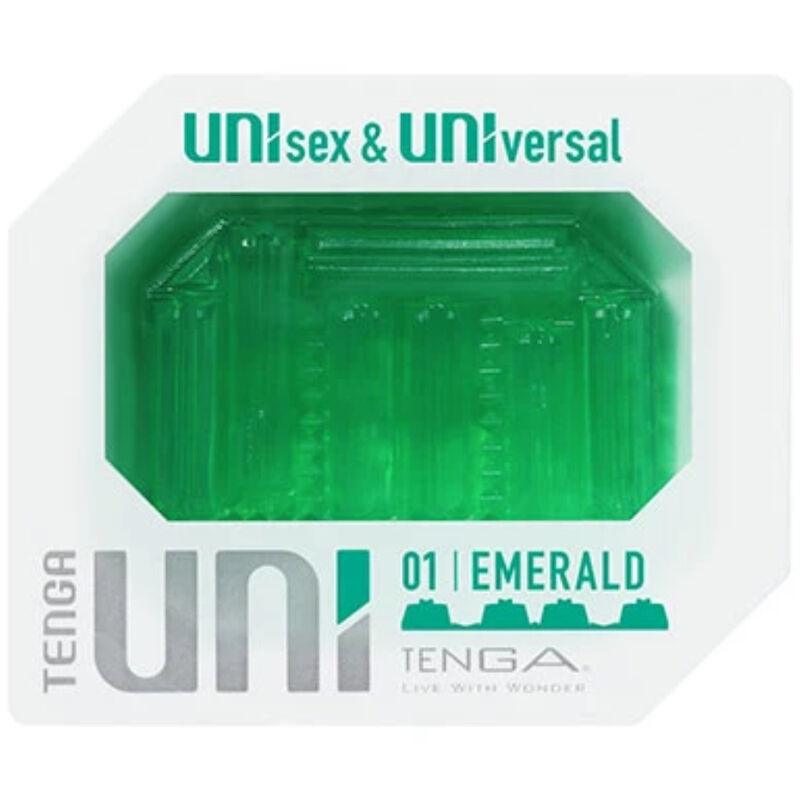TENGA - UNI EMERALD MASTURBADOR DEDAL - Optelum