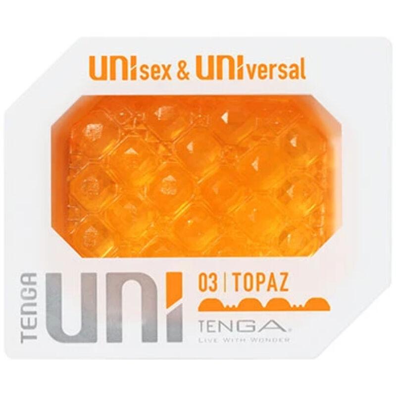 TENGA - UNI TOPAZ MASTURBADOR DEDAL - Optelum