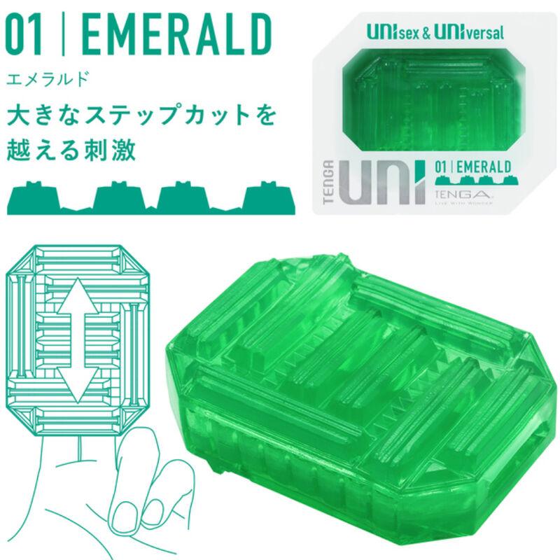 TENGA - UNI VARIETY MASTURBADOR DEDAL PACK 4 UDS - Optelum