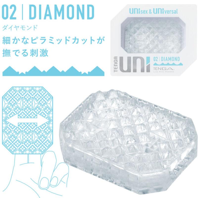 TENGA - UNI VARIETY MASTURBADOR DEDAL PACK 4 UDS - Optelum