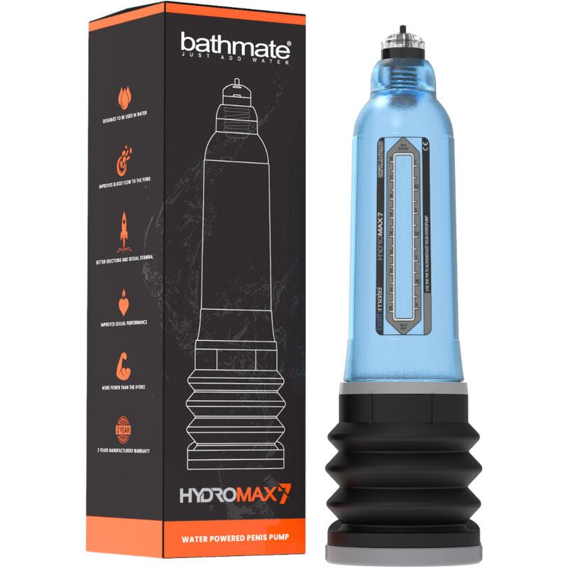 BATHMATE - HYDROMAX 7 BOMBA AUMENTO PENE AZUL - Optelum