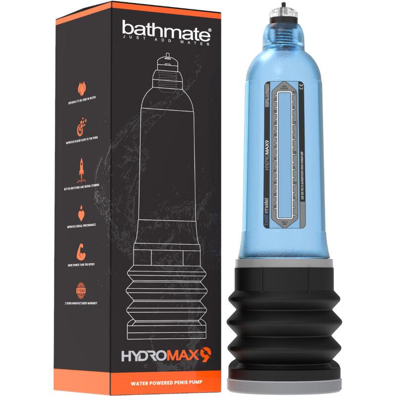 BATHMATE - HYDROMAX 9 BOMBA AUMENTO PENE AZUL - Optelum