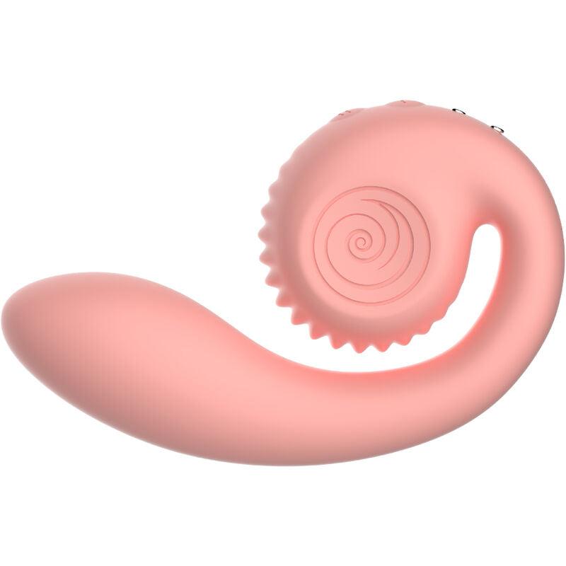 SNAIL VIBE - GIZI ESTIMULADOR DUAL ROSA - Optelum
