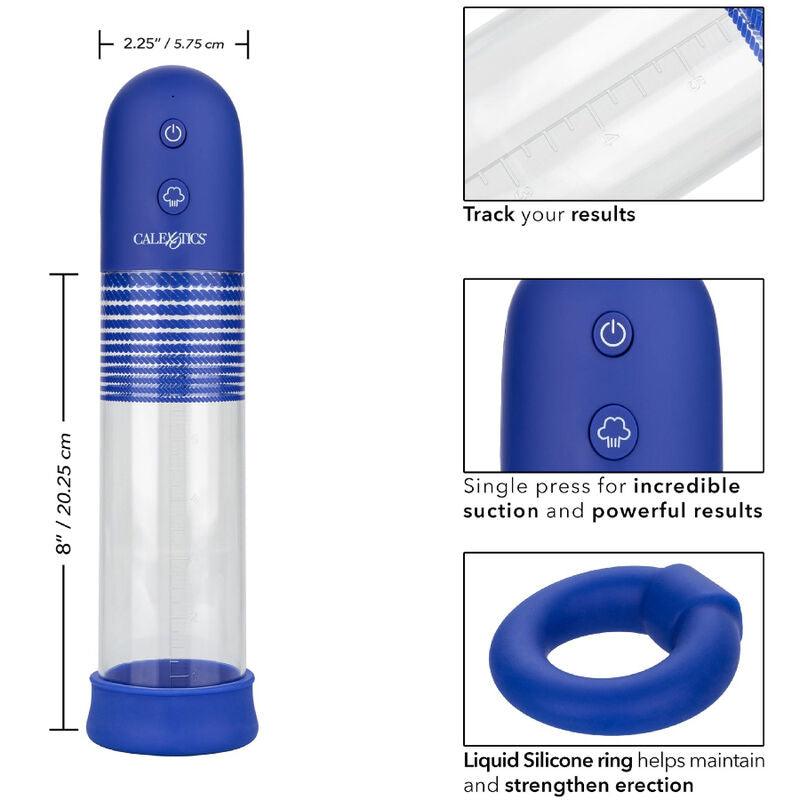 CALEXOTICS - ADMIRAL KIT BOMBA DE ERECCION RECARGABLE - Optelum