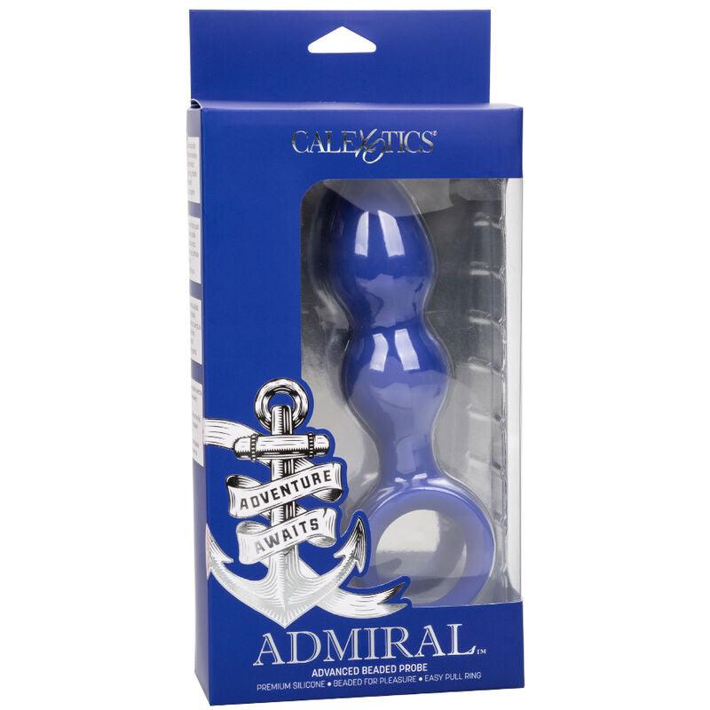 CALEXOTICS - ADMIRAL PLUG ANAL AVANZADO AZUL - Optelum