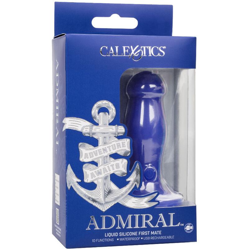 CALEXOTICS - ADMIRAL FIRST MATE PLUG ANAL VIBRADOR AZUL - Optelum