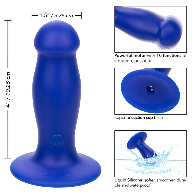CALEXOTICS - ADMIRAL FIRST MATE PLUG ANAL VIBRADOR AZUL - Optelum