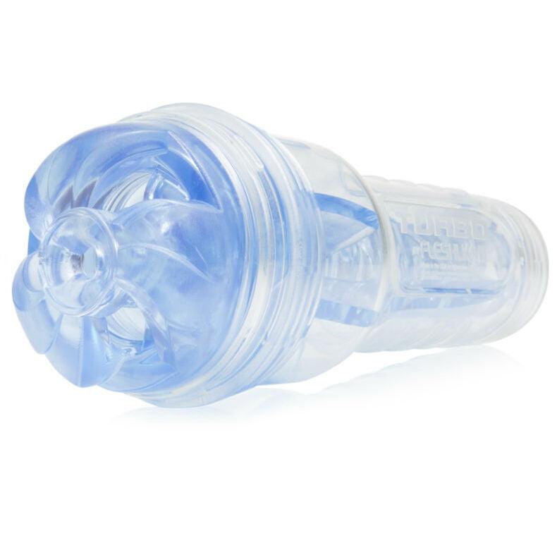 FLESHLIGHT - TURBO THRUST BLUE ICE + UNIVERSAL LAUNCH + LUBRICANTE AQUA QUALITY 50 ML - Optelum