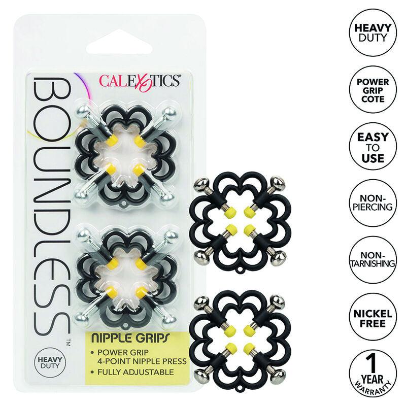 CALEXOTICS - BOUNDLESS AGARRES PARA PEZONES - Optelum