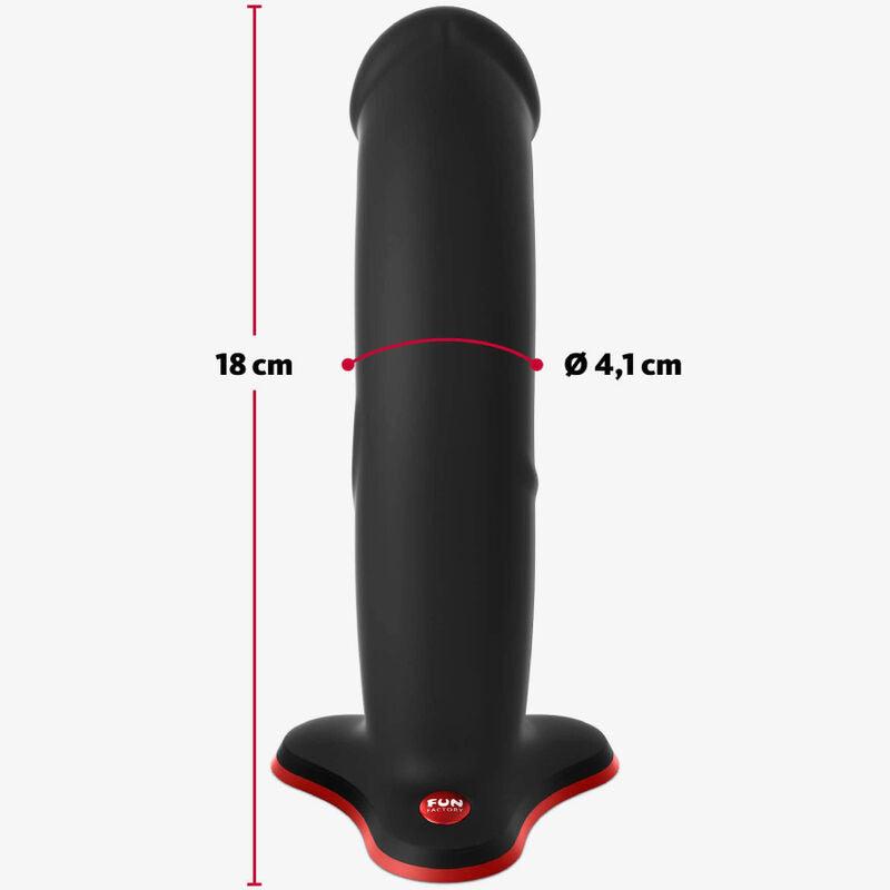 FUN FACTORY - THE BOSS DILDO REALISTICO NEGRO - Optelum