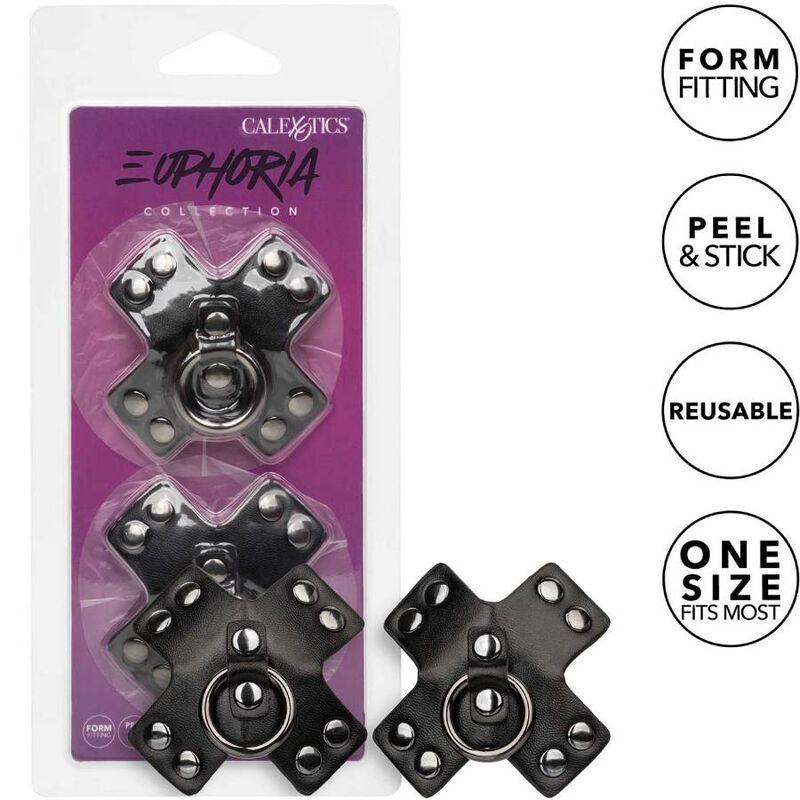 CALEXOTICS - EUPHORIA PEZONERAS JUNTA TÓRICA NEGRO - Optelum